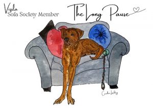 Vizsla Signed Print 'The Long Pause' Sofa Society Member